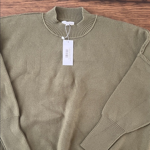 Baltic Born Sweaters - Baltic Born Olive Green Turtleneck Sweater, NWT
